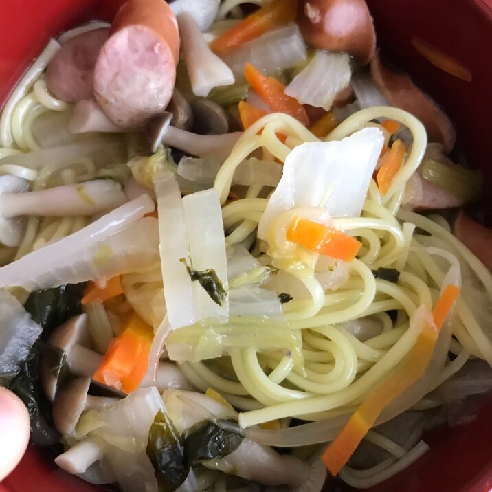 塩ちゃんこ鍋ラーメン